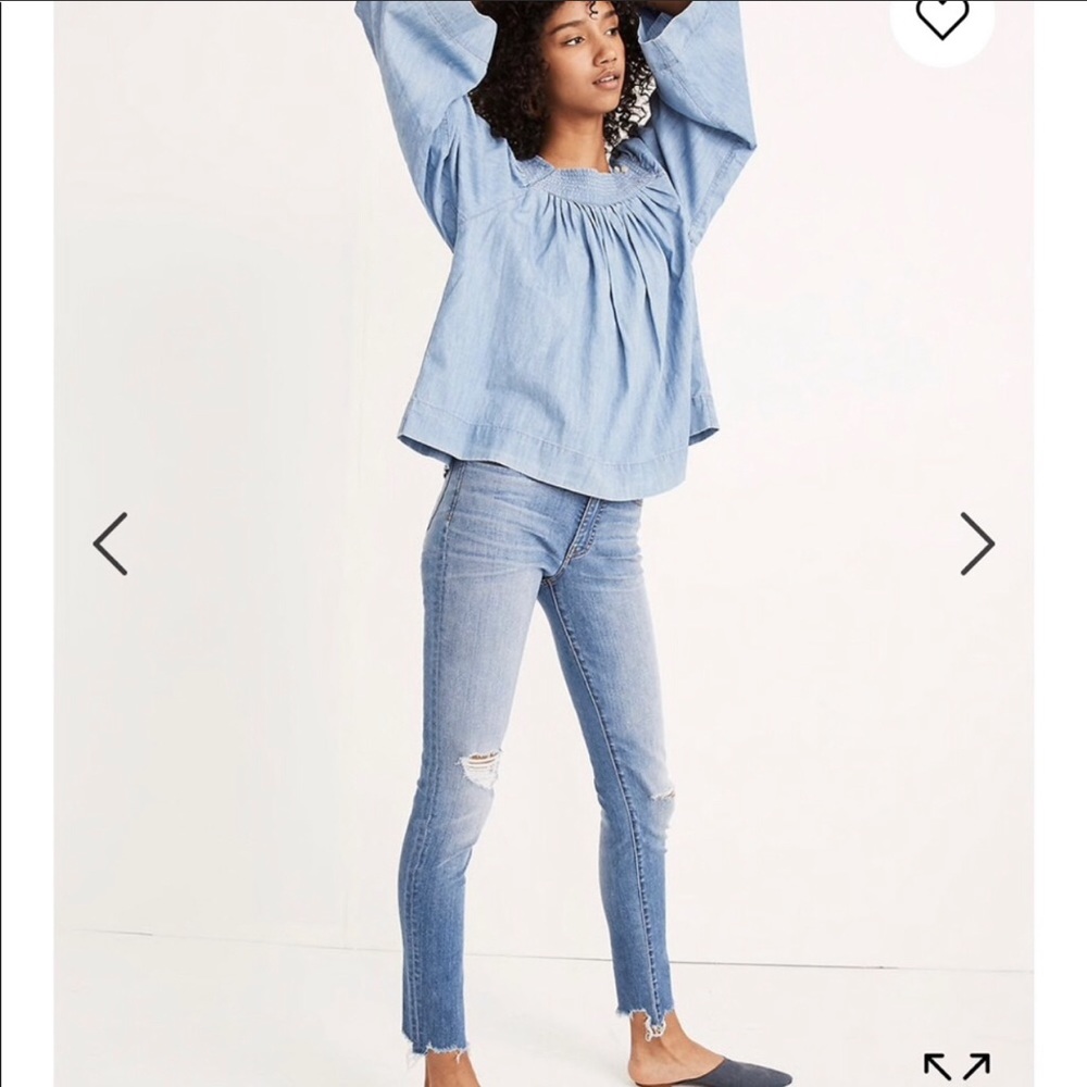 Madewell 9” High Rise Skinny Jeans